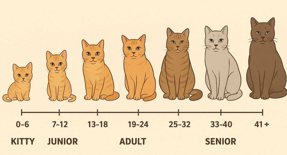Cat Age Chart