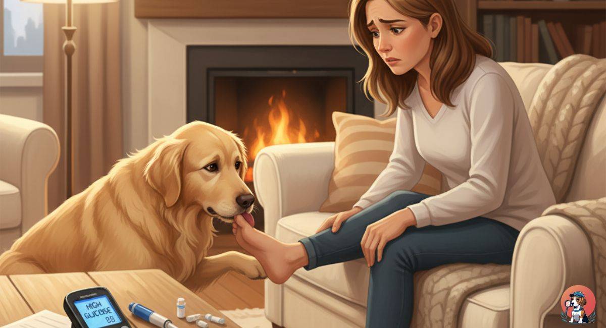 Dogs Licking Feet Diabetes: The Medical Link
