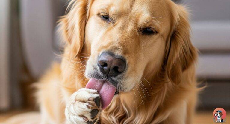 dogs-licking-paws