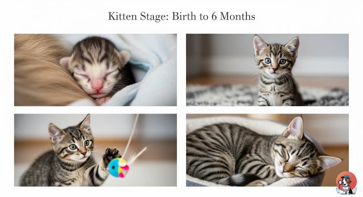 Kitten Stage: Birth to 6 Months