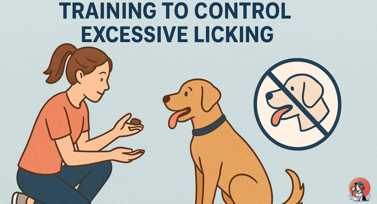 Training to Control Excessive Licking