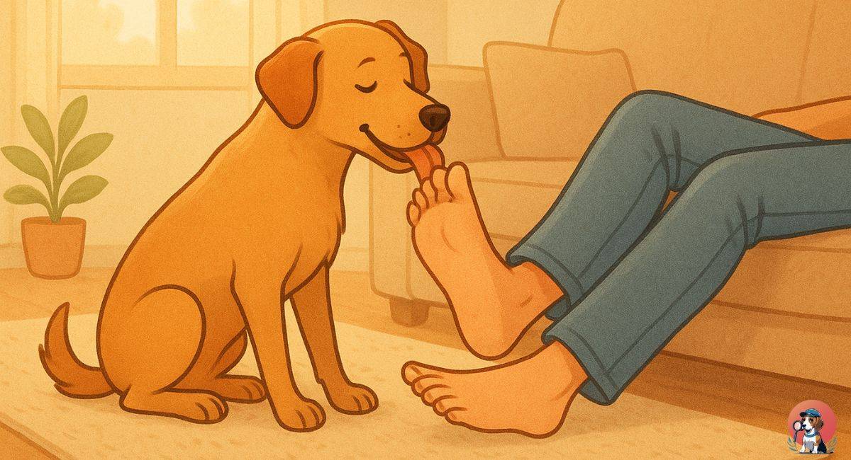 Why Is My Dog Licking My Feet