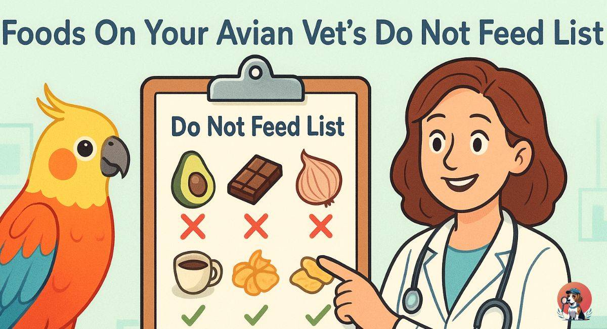 Foods On Your Avian Vets Do Not Feed List