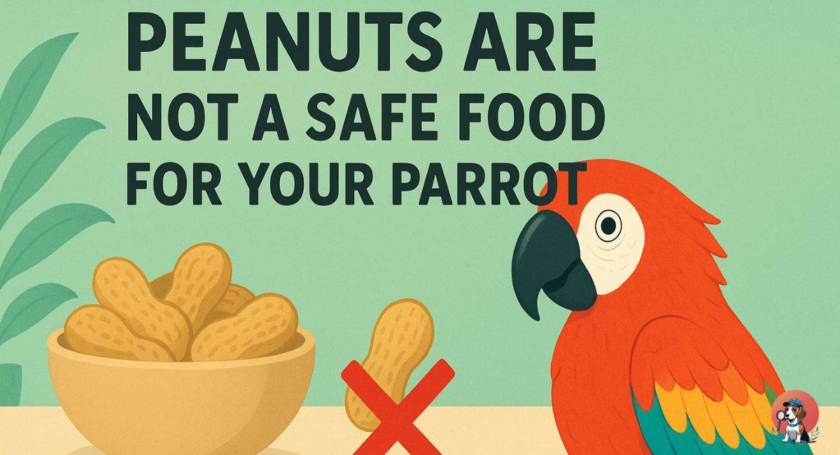 Peanuts Are Not a Safe Food for Your Parrot