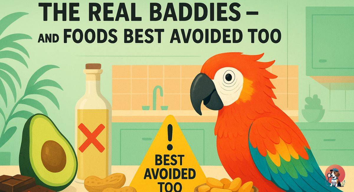 The items in the list above are the real baddies, but the following are best avoided, too
