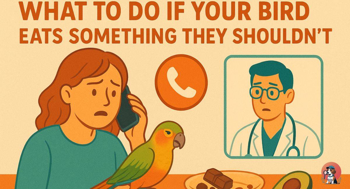 What To Do If Your Bird Eats Something They Shouldn’t