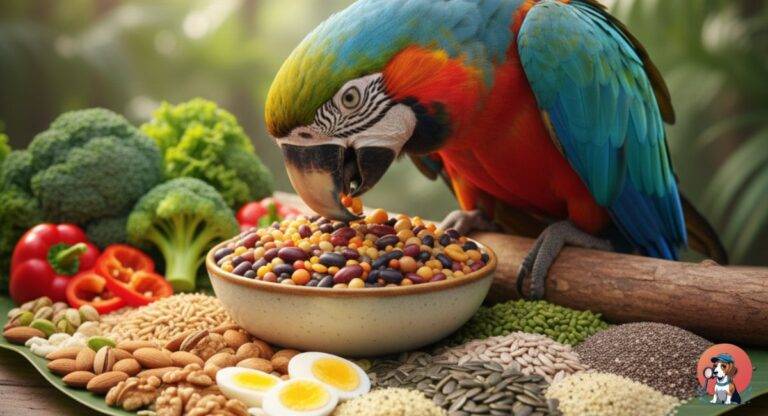 Protein Sources for Parrots