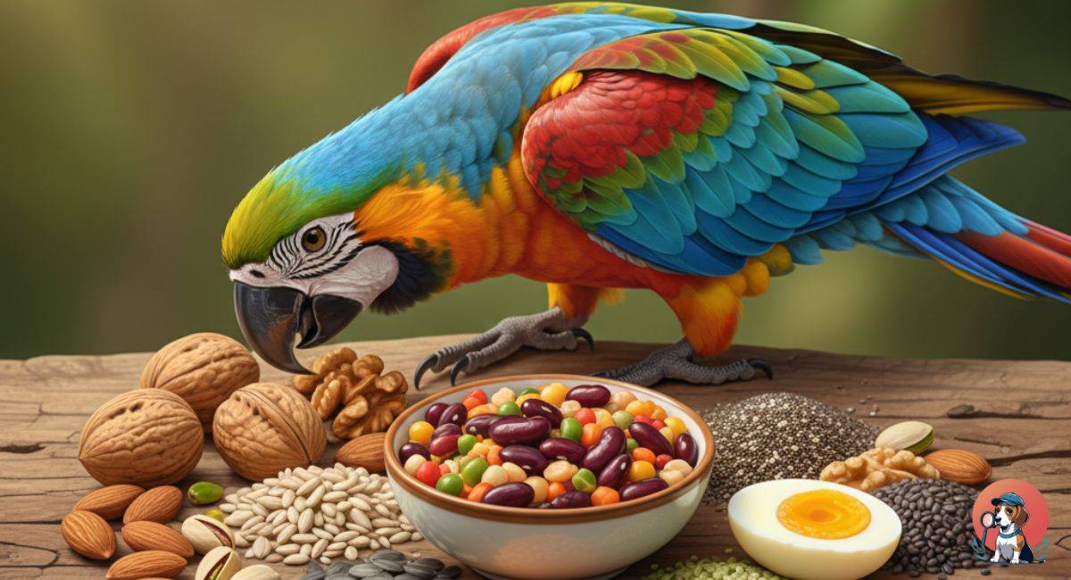 Protein Sources for Parrots
