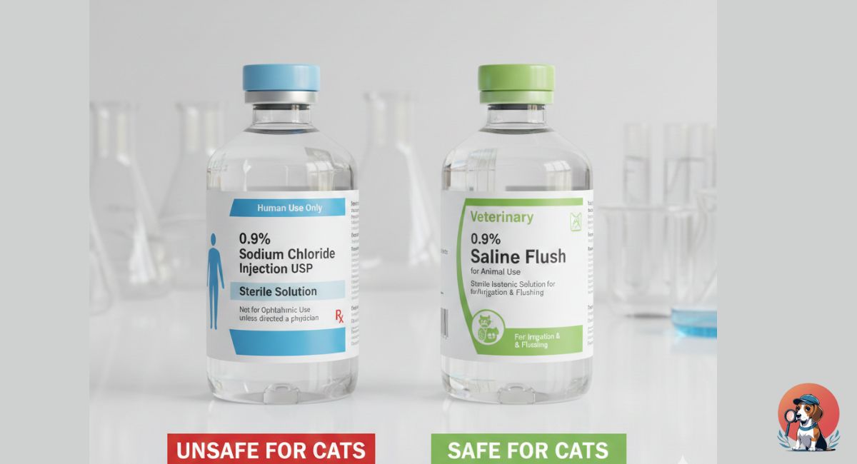 Can Human Saline Solution Be Used for Cats