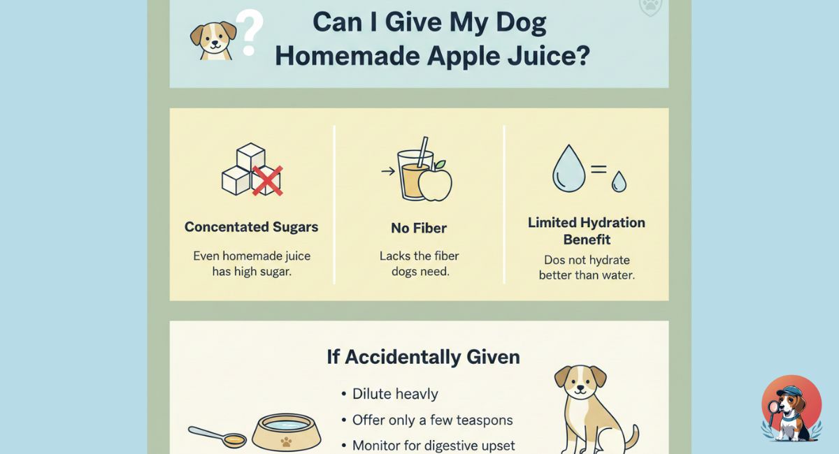 Can I Give My Dog Homemade Apple Juice