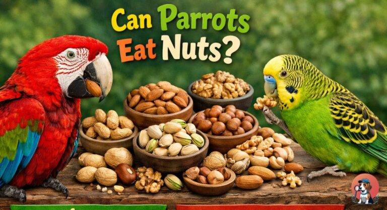 Can Parrots Eat Nuts