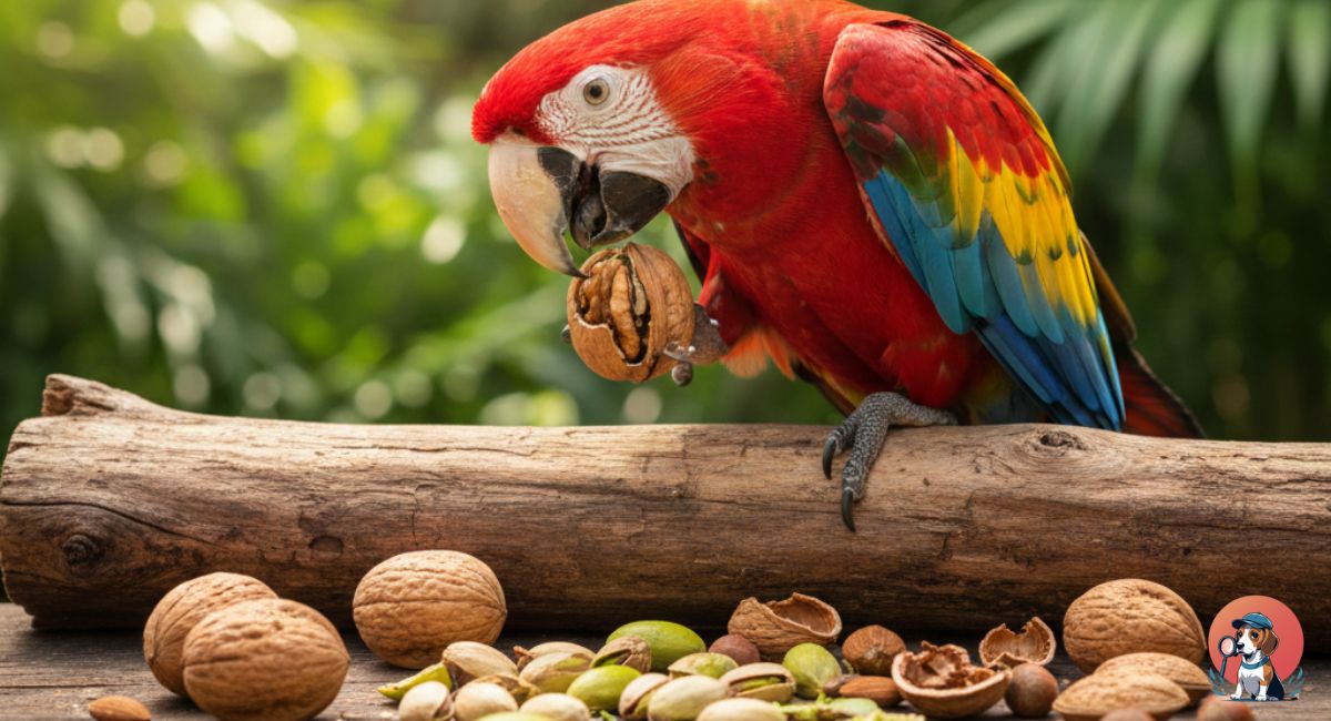Can Parrots Eat Nuts in the Shell