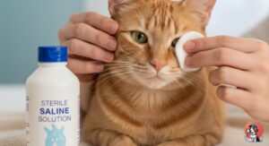 Can You Use Saline Solution on Cats
