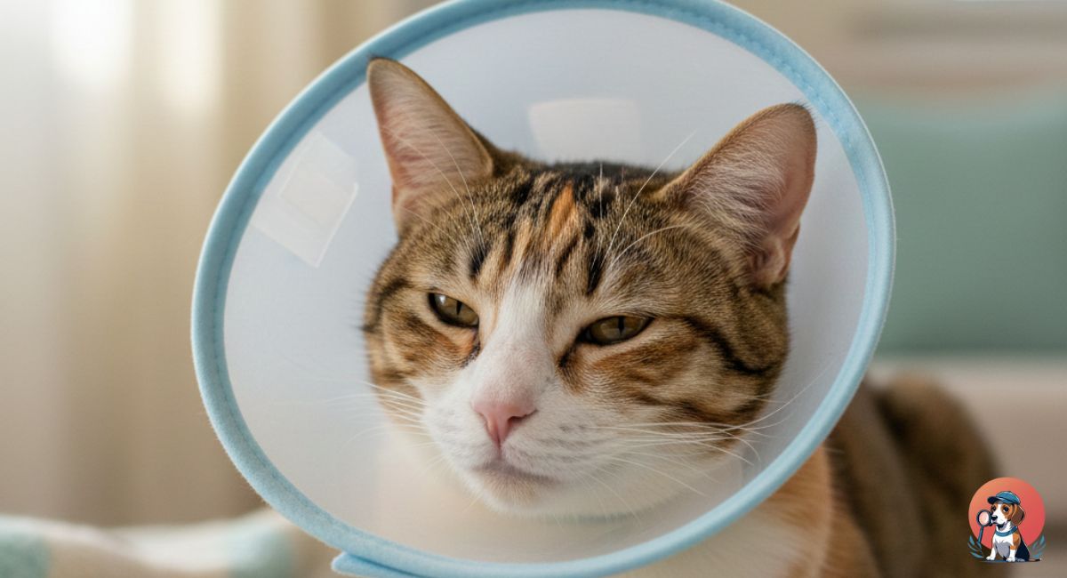 prevent cat from licking wound