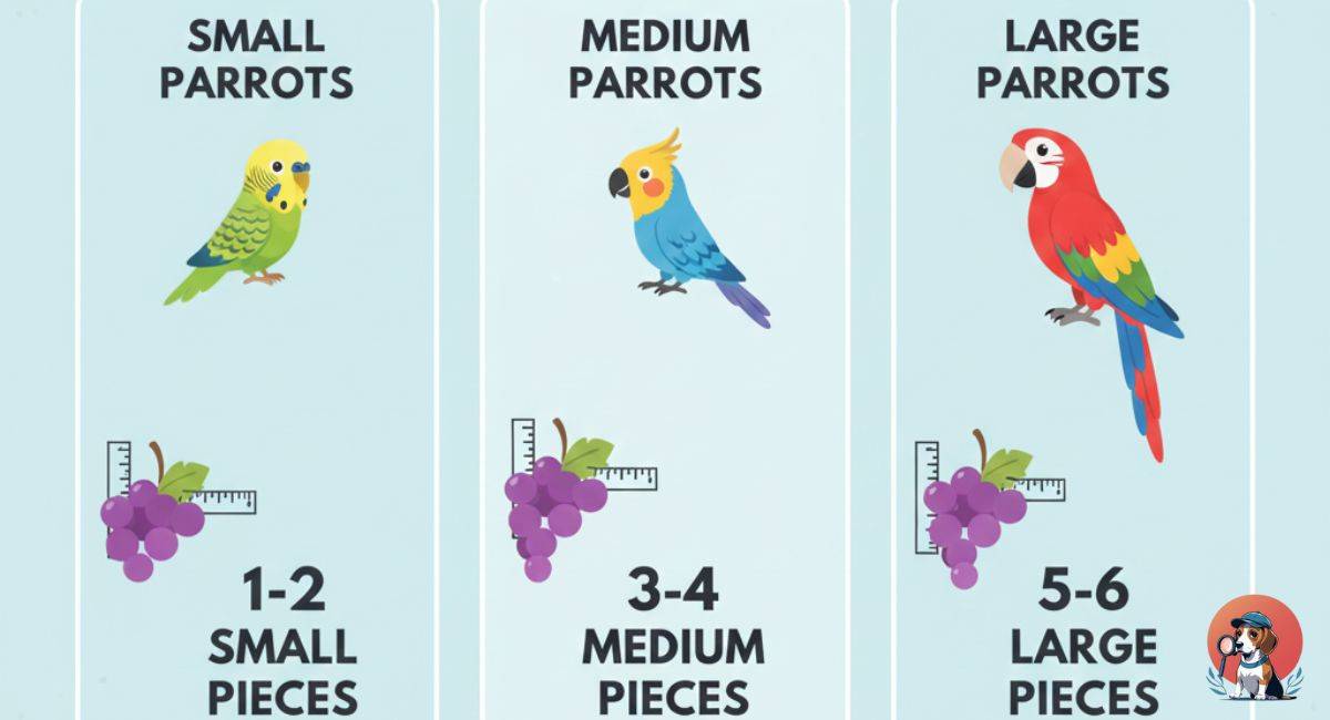 How Many Grapes Can My Parrot Have