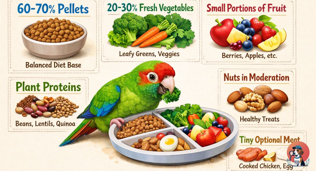 Providing a Healthy Diet for Your Parrot