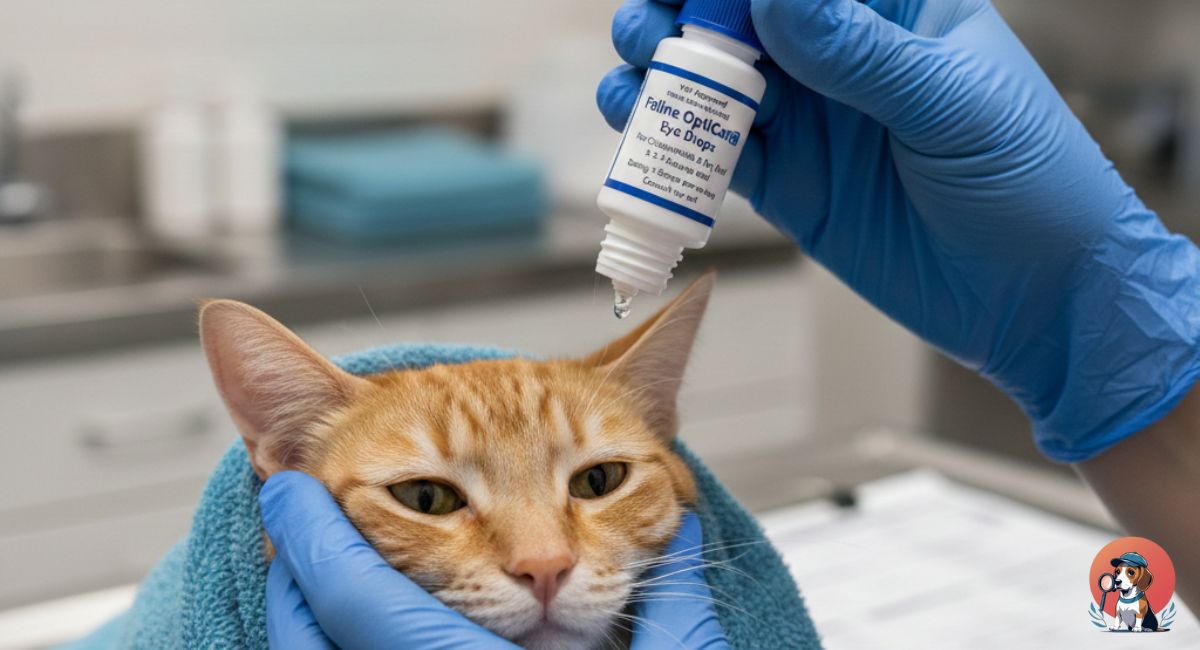 Using the Right Eye Drops for Cats
