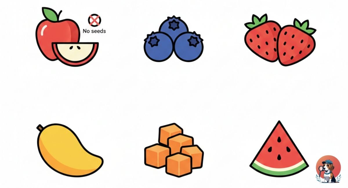 What fruit do parakeets eat